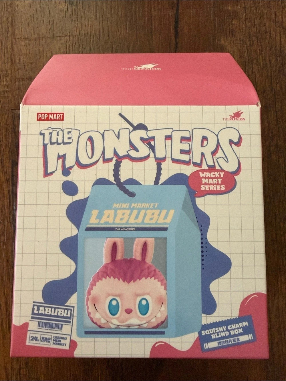 POP MART The Monsters Labubu Wacky Mart Series Labubu Mini Market Boxed
